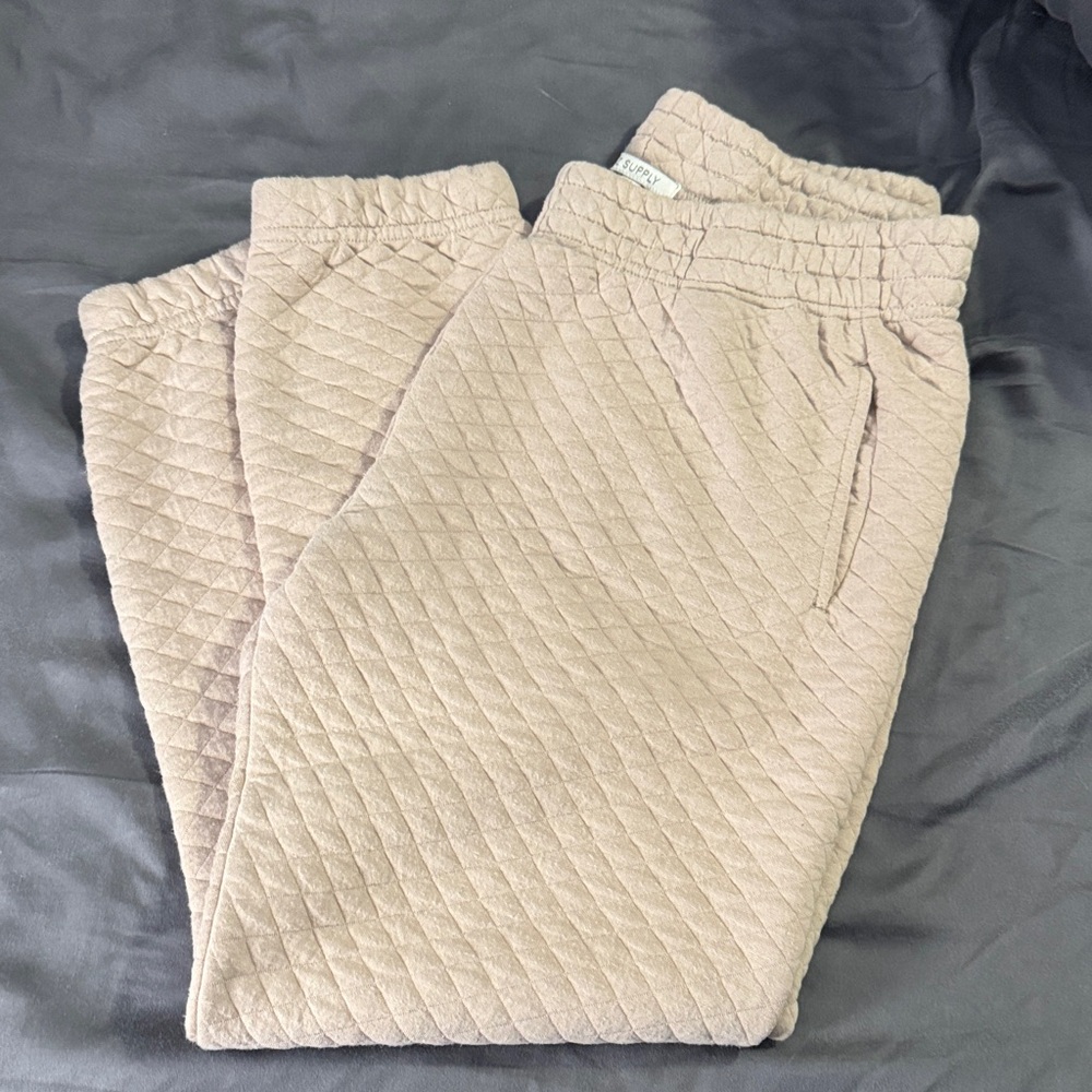 Z Supply Quilted Track Joggers